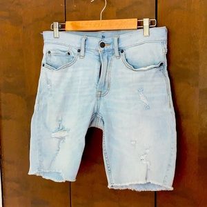 Old Navy Jean Shorts, Light Blue, Size 30